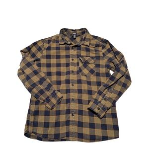 Volcom Plaid Shirt Size Large